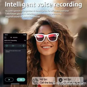 CoolWiz Camera HD Pixel 800W New 32GB Smart Glasses for Women — Photo Capture & Video Recording, AI Translation, Waterproof AI Glasses for Men, suitable for outdoor sports and daily use - view 6