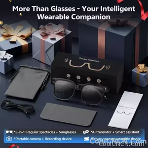 2026 New POV 800W Pixel 4K HD Trave Business Smart Glasses Men&Women 100+Language Translation 1080P Video Chatgpt Sunglasses IOS - view 7