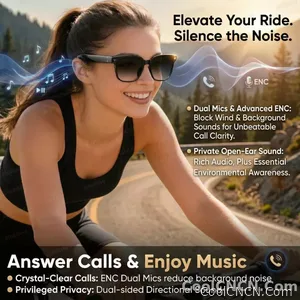 2026New 800W Pixel 4K HD Camera Smart Glasses AI Translation ChatGPT Music Play Voice Dual Microphone BT Call Sunglass Men Woman - view 6