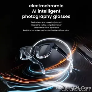 2026 New AI SmartGlasses 800W Camera Touch-sensitive AI Translation 320mah AI Photo Recognition 32 GB Storage Smart Sunglasses - view 3