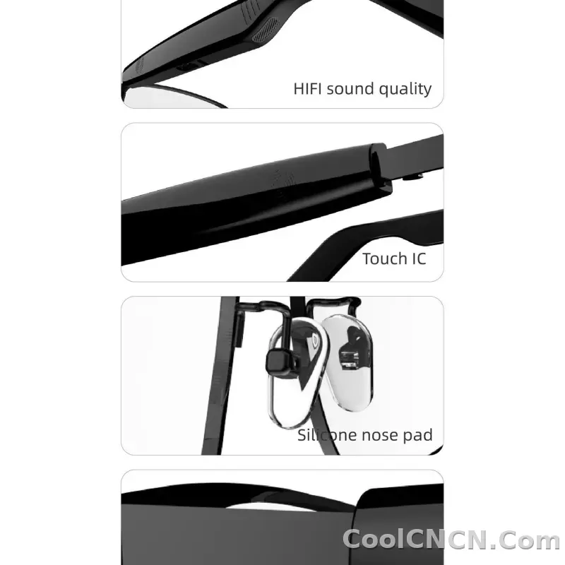 Smart Glasses SG20 Pro AI Intelligent Driver Sunglasses Touch Earphone with 144 Languages Online Translation for Men Women - detail