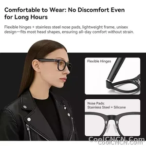 2026 New 6K HD AI Smart Glasses Chat GPT 800MP Camera Bluetooth Call 290mAh Battery 32GB Voice Assistant Control Smart Glasses - view 7
