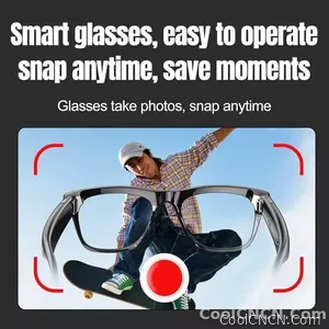 6K HD AI Camera Glasses 800MP Photochromic Multifunctional Smart Glasses Bluetooth Calling Photo Chat Music Translation 2026 - view 4