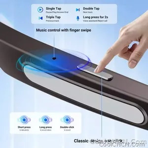 2026 New AI Smart Glasses,AI ChatGPT and Gemini-2.5 with 164 Translations Supported,Bluetooth Glasses for Men Women,Music Playback & Hands-Free Calling,Photochromic Lens,IP67 Waterproof - view 5
