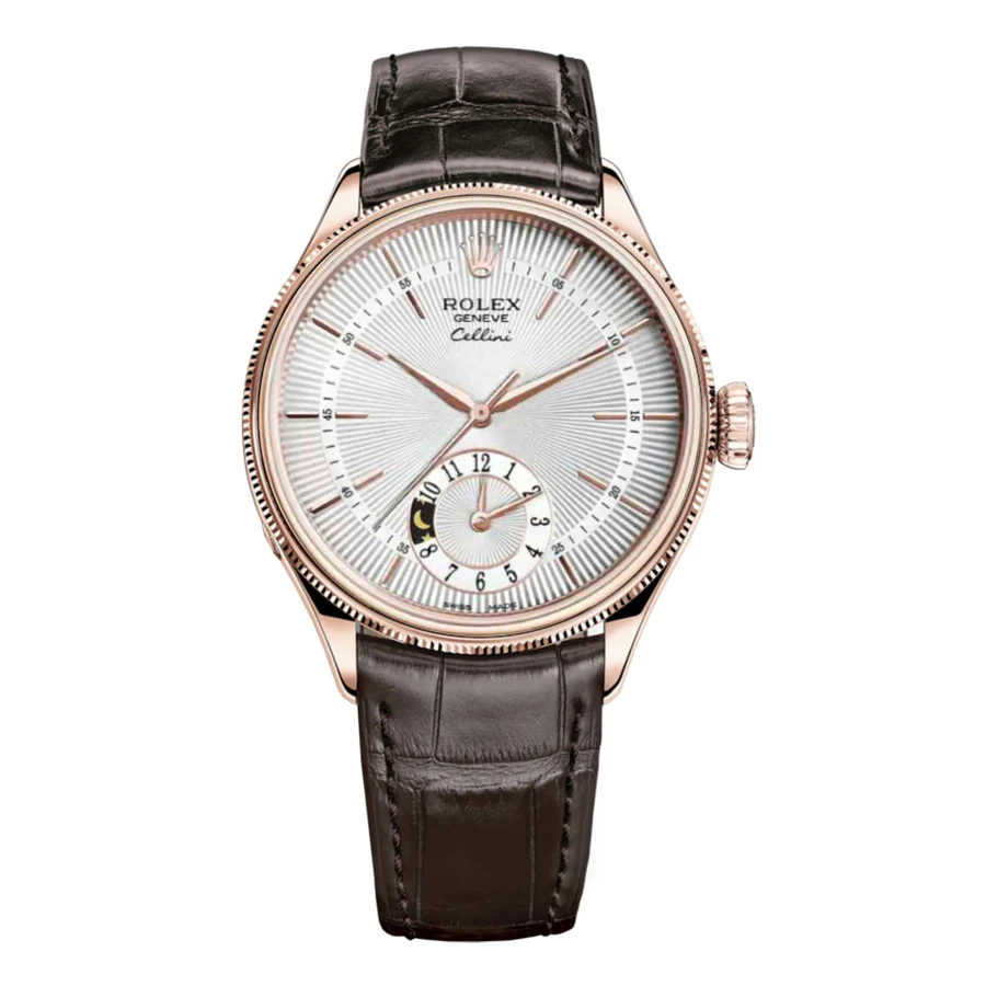 Rolex Cellini 39mm Men’s m50525-0008 Silver Dial