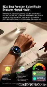 CoolWiz New Healthcare-Grade Smartwatch — Health Monitoring (Uric Acid, Lipids), ECG + PPG, Temperature, BMI, Bluetooth Calls, iOS Health smartwatch for outdoor sports and everyday use - view 19
