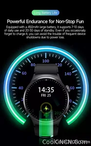CoolWiz New Healthcare-Grade Smartwatch — Health Monitoring (Uric Acid, Lipids), ECG + PPG, Temperature, BMI, Bluetooth Calls, iOS Health smartwatch for outdoor sports and everyday use - view 36