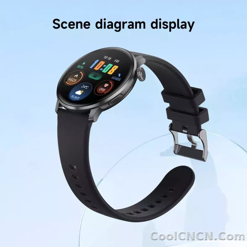CoolWiz New Women’s Smart Watch, 1.43″ AMOLED HD Screen, GPS, Heart Rate Monitor, Bluetooth Calling, Waterproof, Outdoor Smart Watch for Women, Suitable for Sports, Outdoor Activities, and Daily Use - detail