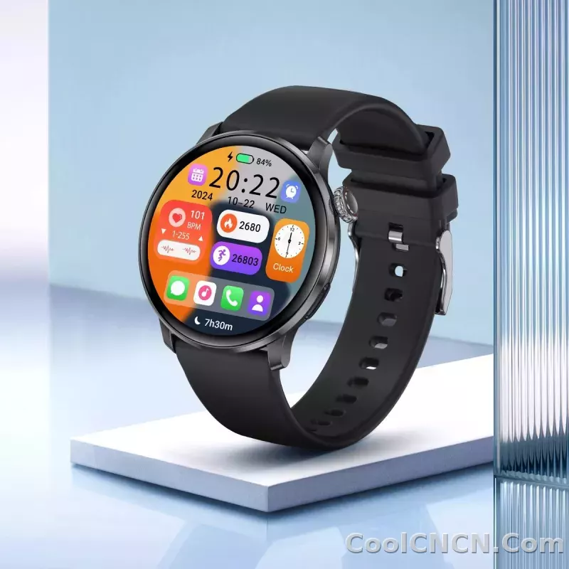 CoolWiz New Women’s Smart Watch, 1.43″ AMOLED HD Screen, GPS, Heart Rate Monitor, Bluetooth Calling, Waterproof, Outdoor Smart Watch for Women, Suitable for Sports, Outdoor Activities, and Daily Use - detail