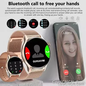 CoolWiz New Women’s Smart Watch, 1.43″ AMOLED HD Screen, GPS, Heart Rate Monitor, Bluetooth Calling, Waterproof, Outdoor Smart Watch for Women, Suitable for Sports, Outdoor Activities, and Daily Use - view 5