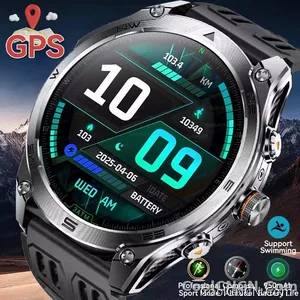 CoolWiz 025 Professional Sports Smart Watch, Military-Grade, Dual-Band GPS Positioning for Men, 10 ATM Water Resistance, 1000 mAh Battery, Compass Bracelet, Compatible with iOS—Ideal for Outdoor Sports and Everyday Use - view 1