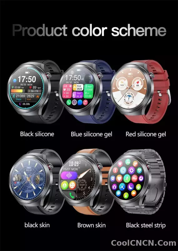 CoolWiz Smart Watch for Body Composition, Blood Pressure, NFC ECG + PPG, Body Temperature, Uric Acid, Lipids, Call Function; Waterproof Smart Watch for Men, suitable for outdoor sports and daily use - detail