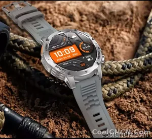CoolWiz Original T Rex 3 Ultra Military GPS smartwatch with trajectory tracking and compass, 1000 mAh battery, 5 ATM water resistance; smart sports watch for men and women, suitable for outdoor sports and everyday use - view 33
