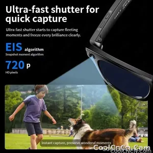 CoolWiz Camera HD Pixel 800W New 32GB Smart Glasses for Women — Photo Capture & Video Recording, AI Translation, Waterproof AI Glasses for Men, suitable for outdoor sports and daily use - view 5