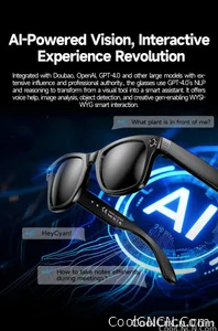 CoolWiz Camera HD Pixel 800W New 32GB Smart Glasses for Women — Photo Capture & Video Recording, AI Translation, Waterproof AI Glasses for Men, suitable for outdoor sports and daily use - view 20