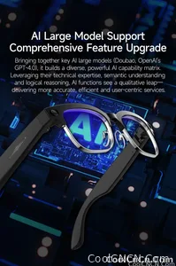 CoolWiz AI Smart Glasses 4K HD with Color Change, 8MP Camera, 1080p Video, AI Music Player, AI Calls, AI Sports Glasses for Men, for Outdoor Sports and Everyday Use - view 19