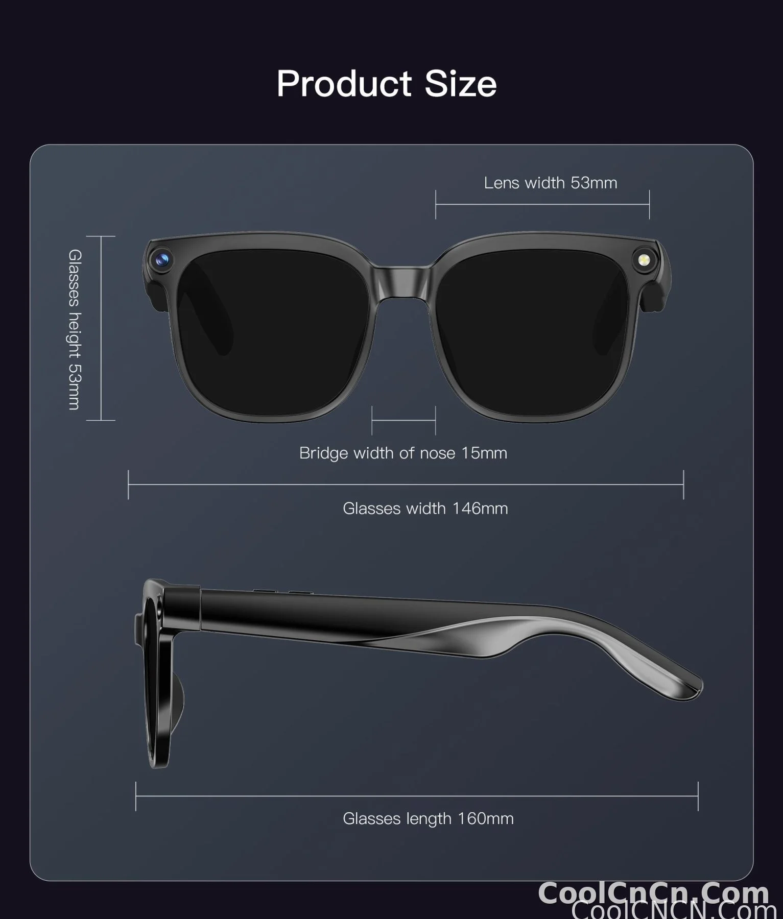 2026 New POV 800W Pixel 4K HD Trave Business Smart Glasses Men&Women 100+Language Translation 1080P Video Chatgpt Sunglasses IOS - detail