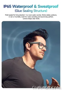 New Upgrade Smart Glasees With Camera Video Recording Languages Bluetooth Call Translation Voice Sunglasses - view 27