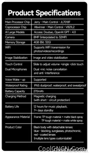 New Upgrade Smart Glasees With Camera Video Recording Languages Bluetooth Call Translation Voice Sunglasses - view 30