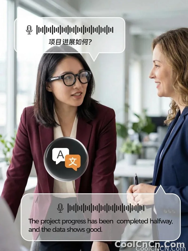 New 2026 Intelligent AI glasses shoot glasses take pictures and read pictures and record real-time translation of call music - detail