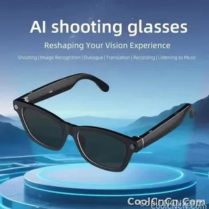 New 2026 Intelligent AI glasses shoot glasses take pictures and read pictures and record real-time translation of call music - view 1