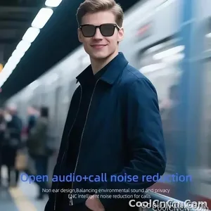 New 2026 Intelligent AI glasses shoot glasses take pictures and read pictures and record real-time translation of call music - view 7