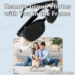 2026 New AI Smart Glasses Sunscreen Sunglasses Bluetooth Calling Music Player Camera Control UV Protection Glasses For Men Women - view 3