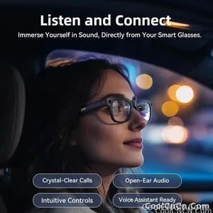 2026 New Smart AI Glasses 1080P HD Video Record Camera ChatGPT Bluetooth Call 32GB ROM Language Translation Music Sunglasses Men - view 5