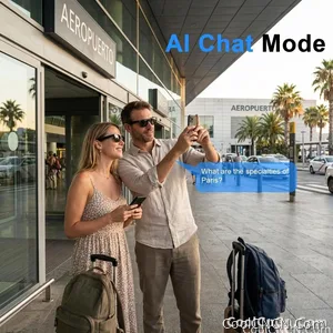 New Smart Audio Sunglasses 2026 Bluetooth Call AI Translation Touch Color Change Sliding Volume Control Dual Mic ENC Waterproof - view 7