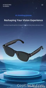 V03 Smart Glasses Camera Control Bluetooth Call Music Control Open Listening Design Polarized Lenses Smart Sunglasses - view 8