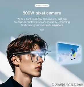 2026New 800W Pixel 4K HD Camera Smart Glasses AI Translation ChatGPT Music Play Voice Dual Microphone BT Call Sunglass Men Woman - view 17
