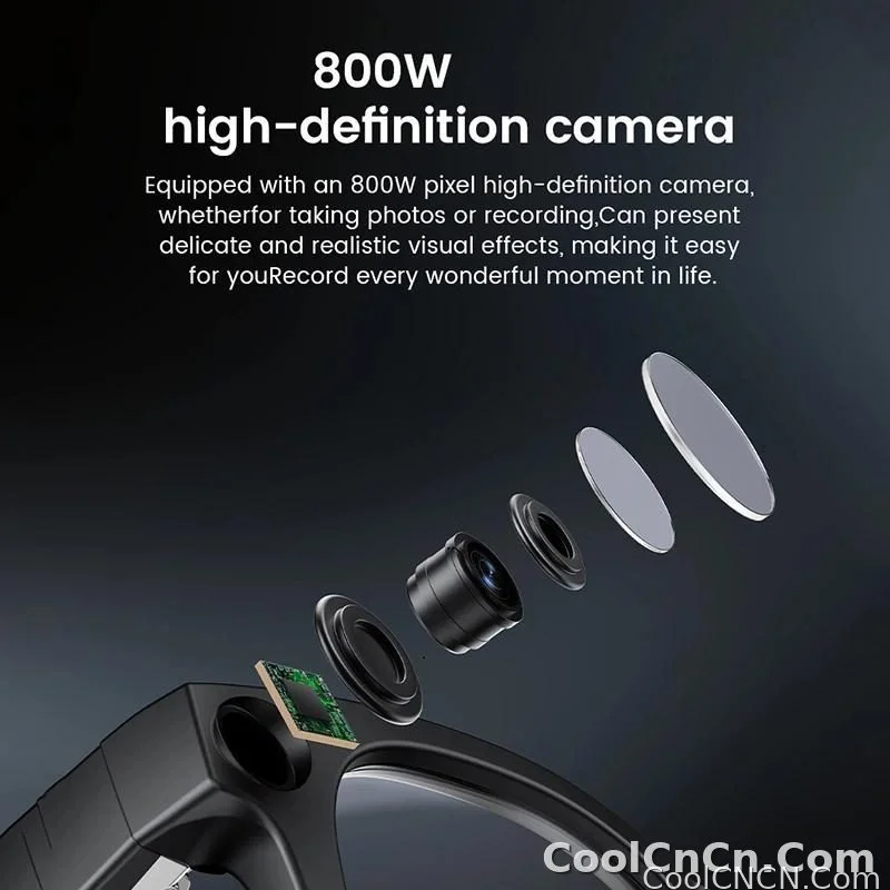 2026 New AI SmartGlasses 800W Camera Touch-sensitive AI Translation 320mah AI Photo Recognition 32 GB Storage Smart Sunglasses - detail
