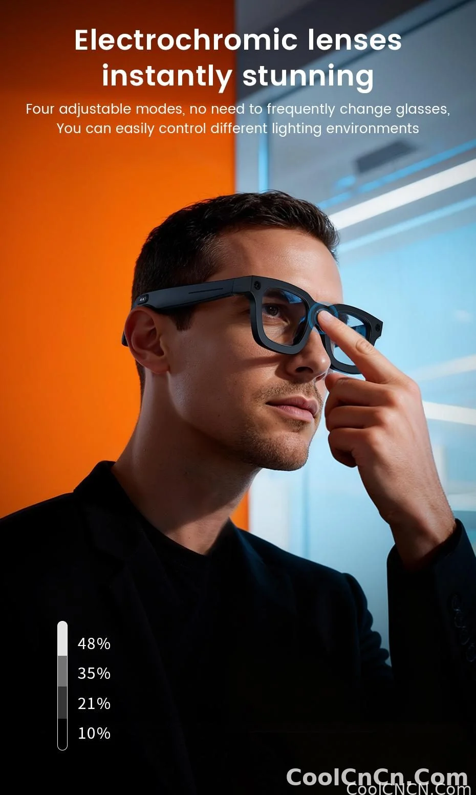 2026 New AI SmartGlasses 800W Camera Touch-sensitive AI Translation 320mah AI Photo Recognition 32 GB Storage Smart Sunglasses - detail