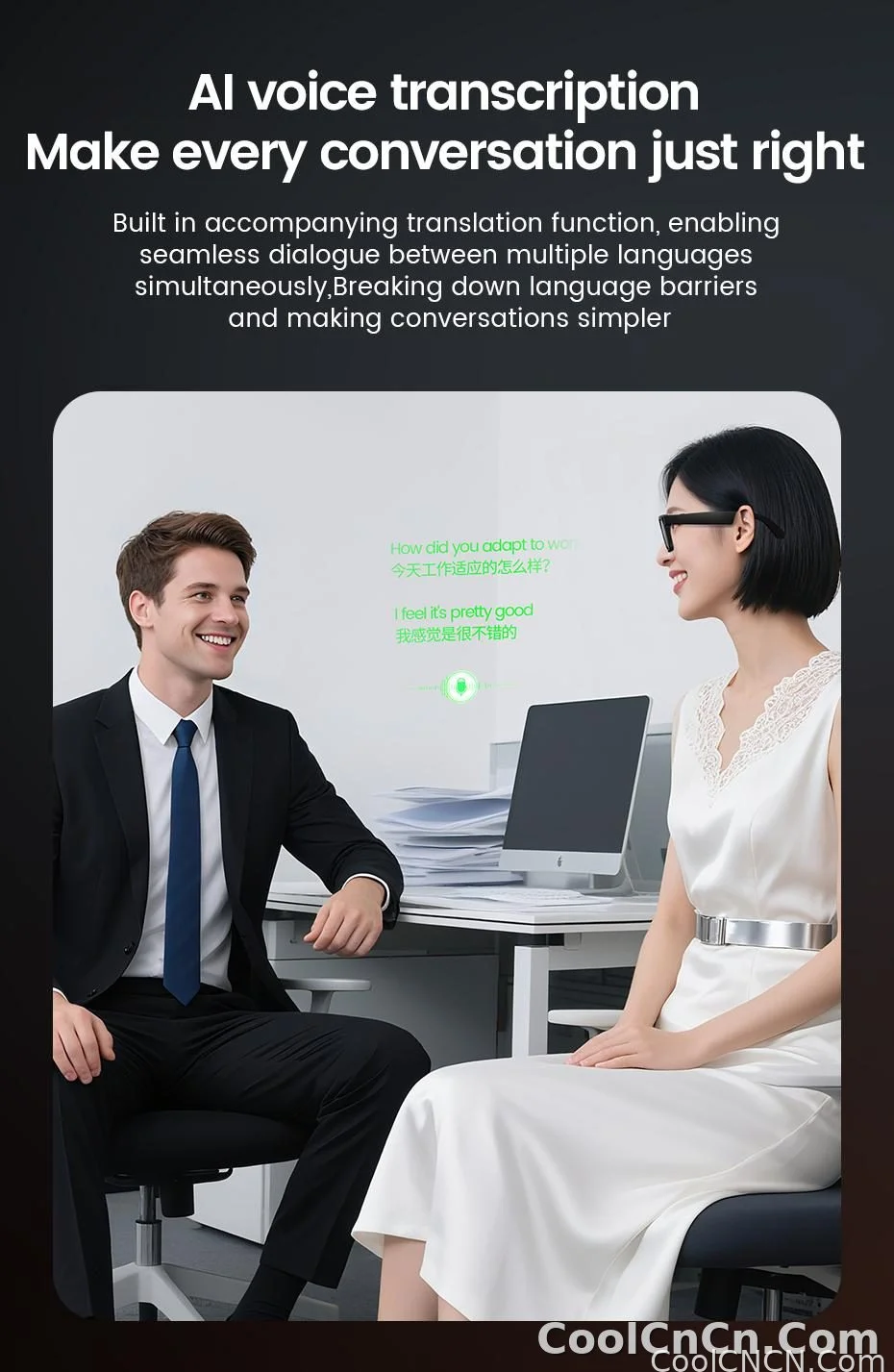 2026 New AI SmartGlasses 800W Camera Touch-sensitive AI Translation 320mah AI Photo Recognition 32 GB Storage Smart Sunglasses - detail