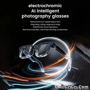 2026 New AI SmartGlasses 800W Camera Touch-sensitive AI Translation 320mah AI Photo Recognition 32 GB Storage Smart Sunglasses - view 3