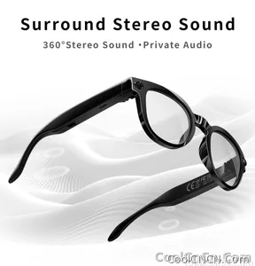 AI Smart Glasses 8MP HD Camera Video Recording AI Translation Voice Assistant TR90 Ultralight Bluetooth Call Music Smart Eyewear - view 15