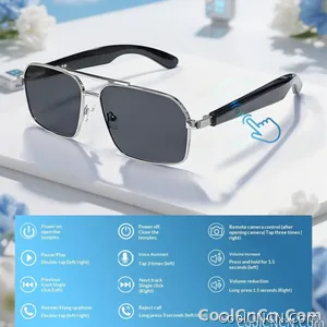 Smart Glasses Real Time Translation Wireless Bluetooth Touch Call Sports For Men Music Smart Glasses With Translator - view 18