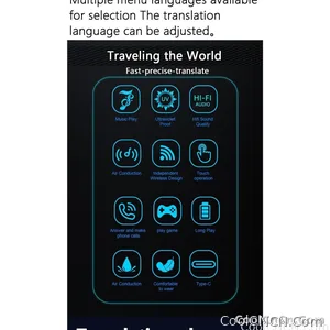 Smart Glasses SG20 Pro AI Intelligent Driver Sunglasses Touch Earphone with 144 Languages Online Translation for Men Women - view 7