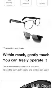Smart Glasses SG20 Pro AI Intelligent Driver Sunglasses Touch Earphone with 144 Languages Online Translation for Men Women - view 14
