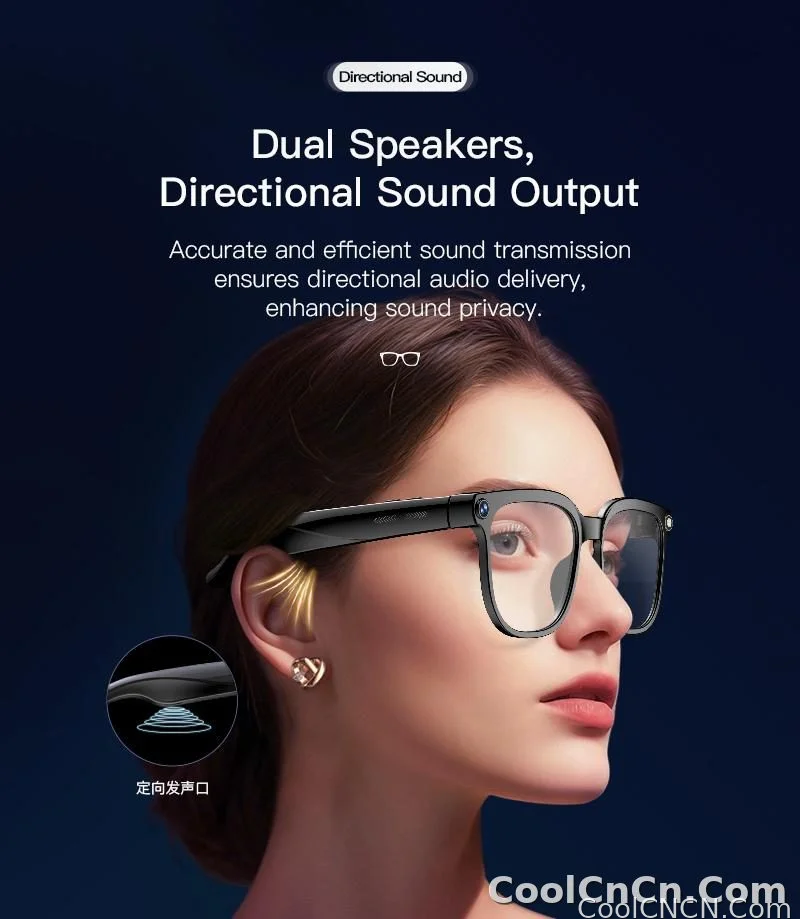 2026 New Smart Glasses Men 4K 8MP HD Camera Video Recording Language Translation ChatGPT WIFI Bluetooth Call Audio Glasses Women - detail