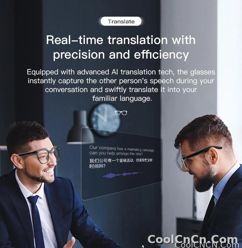 2026 New Smart Glasses Men 4K 8MP HD Camera Video Recording Language Translation ChatGPT WIFI Bluetooth Call Audio Glasses Women - detail