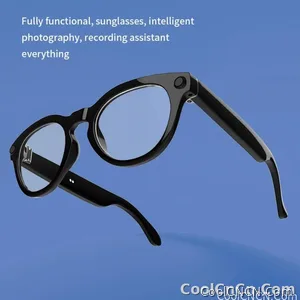 Smart Glasses Camera Glasses BT Call Music Touch Sunglasses Voice Assistant Video Recording WIFI AI Glasses Translator - view 3