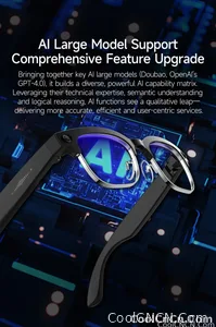 2026 New 800W Pixel Camera Smart AI Glasses Anti-shake Video Record ChatGP WIFI Translation Call Waterproof 32GB Sunglasses Men - view 16