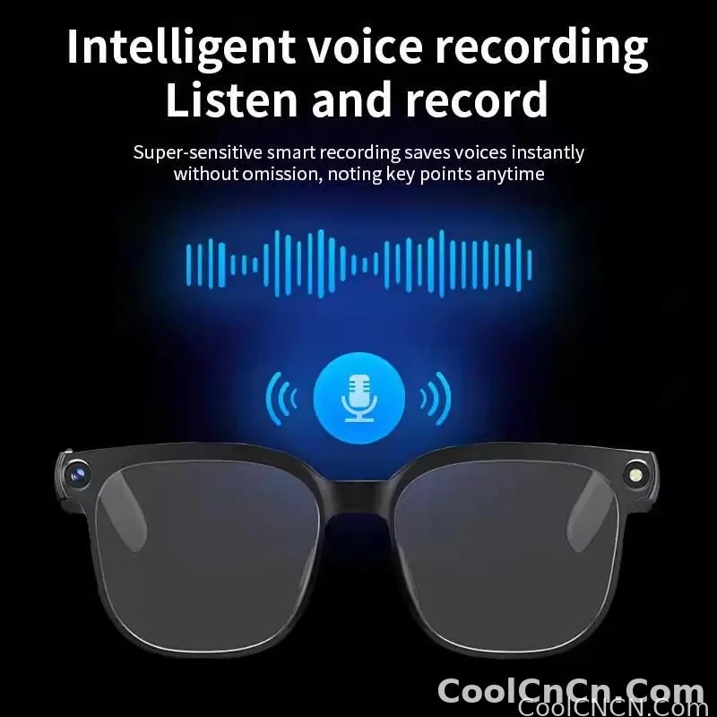 2026 Smart AI Glasses Men New 4K HD 800W pixel Camera 32GB Memory 120+ Translation ChatGPT Music Shoot Photos &Video Sunglasses - detail