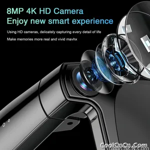 2026 Smart AI Glasses Men New 4K HD 800W pixel Camera 32GB Memory 120+ Translation ChatGPT Music Shoot Photos &Video Sunglasses - view 3