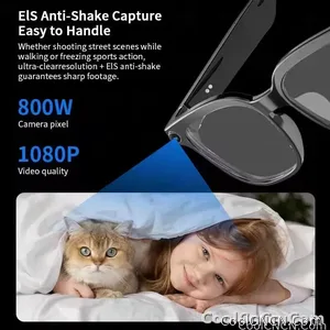 2026 Smart AI Glasses Men New 4K HD 800W pixel Camera 32GB Memory 120+ Translation ChatGPT Music Shoot Photos &Video Sunglasses - view 4