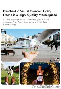 2026 New 6K HD AI Smart Glasses Chat GPT 800MP Camera Bluetooth Call 290mAh Battery 32GB Voice Assistant Control Smart Glasses - view 15