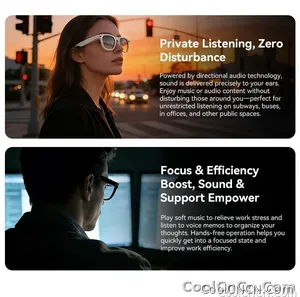 2026 New 6K HD AI Smart Glasses Chat GPT 800MP Camera Bluetooth Call 290mAh Battery 32GB Voice Assistant Control Smart Glasses - view 21