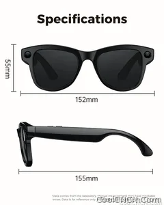 AI Camera Glasses 2026 New 1080P Video Recorder Bluetooth Audio Open Ear Music Voice Control WiFi Sync Smart Eyewear Outdoor Use - view 30