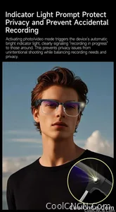 Smart Glasses 800W Camera 2026New Technologies Video Recording AI Photo Recognition Bluetooth Calls Voice Translation Sunglasses - view 12